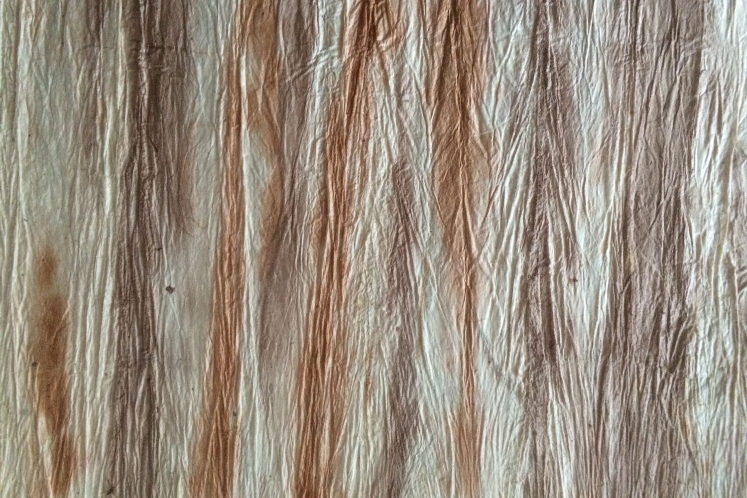 Fair Trade Textured Stripe Dyed Lokta Paper - Design Close Up