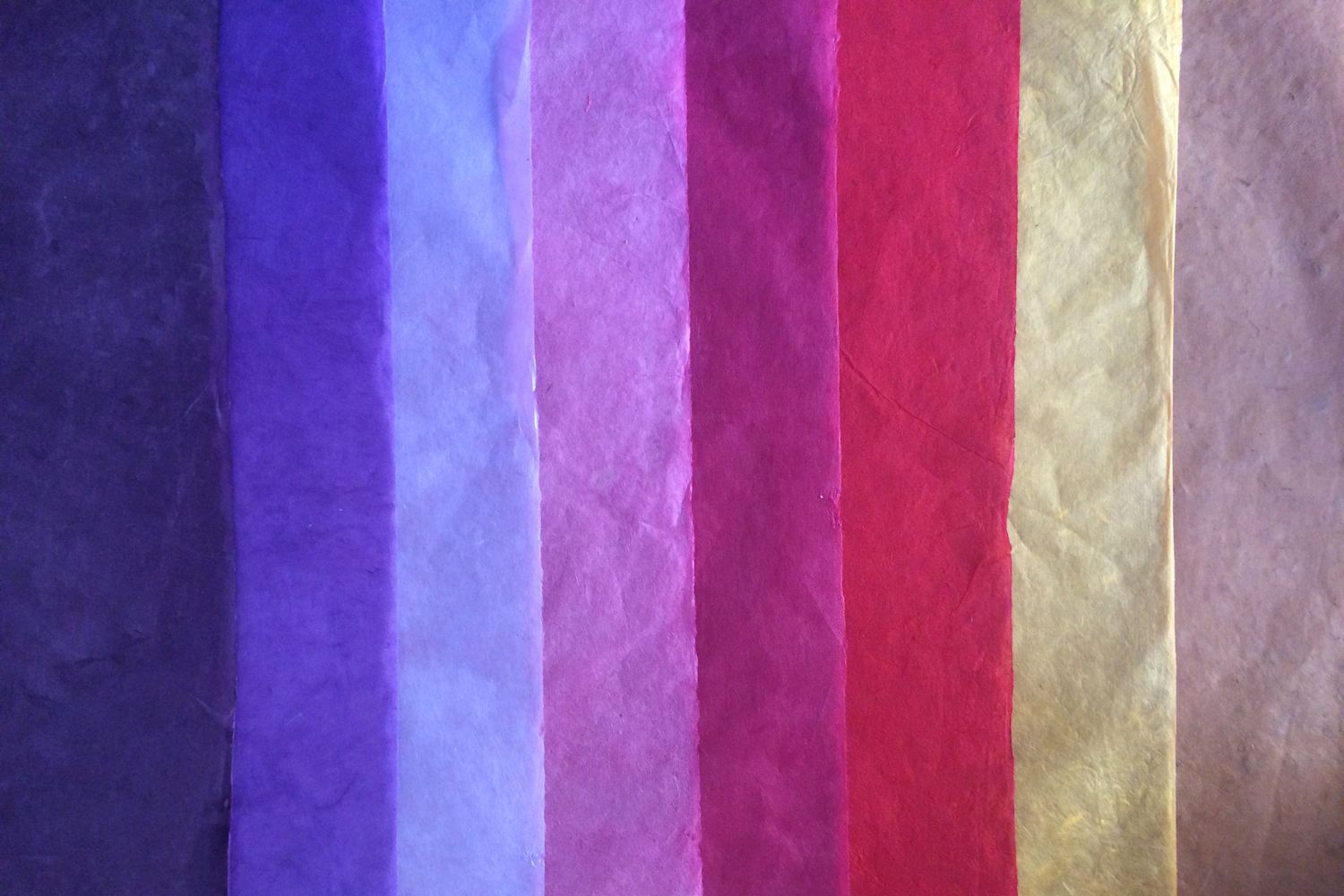 Fair Trade Tissue Paper - Sample Sheets